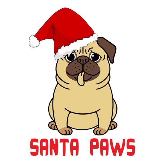 Santa Paws Doggy t shirt